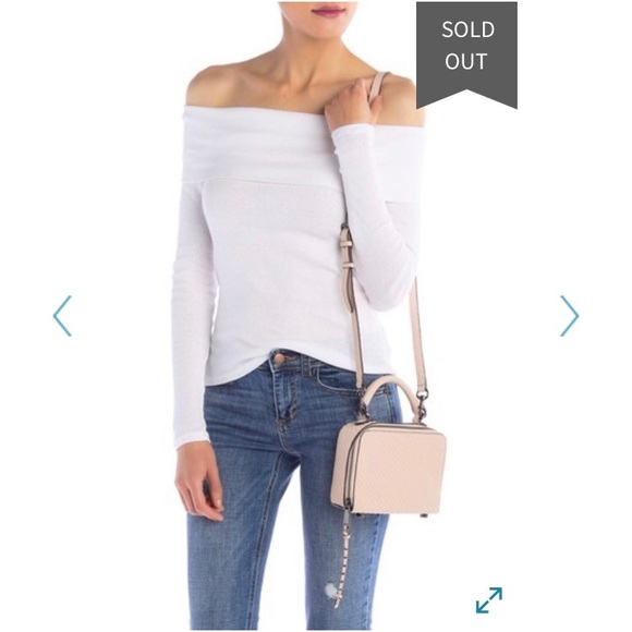 Rebecca Minkoff Box Snake Embossed Bag - Picture 1 of 11